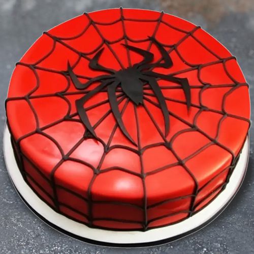 Classic Spider Man Chocolate Cake Treat