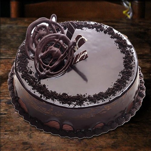 Chocolate Truffle Eggless Cake