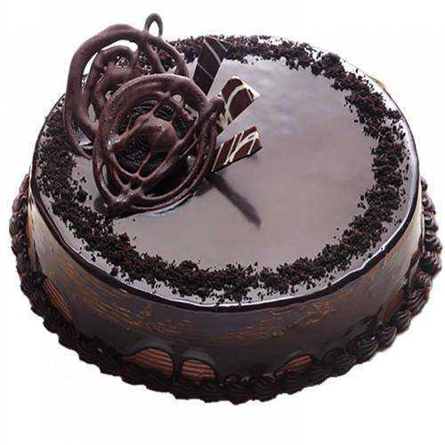 Amazing Eggless Choco Truffle Cake