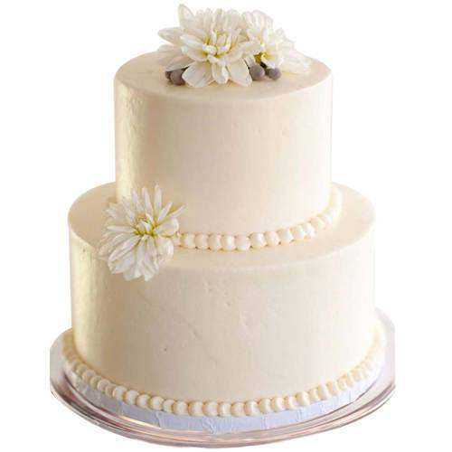 Marvelous 2 Tier Wedding Cake