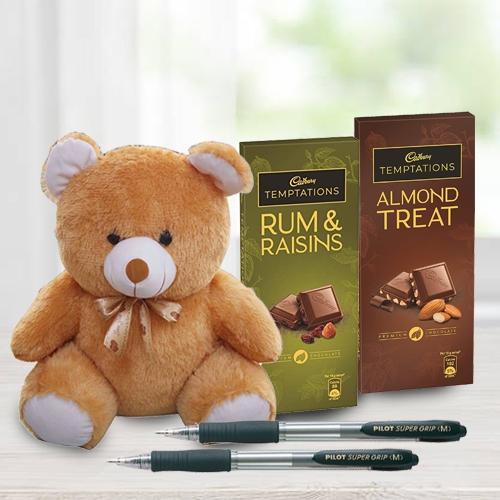 Amusing Cadbury Temptations N Teddy Combo