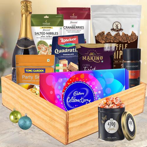 Special Gourmet Gift Basket for Xmas