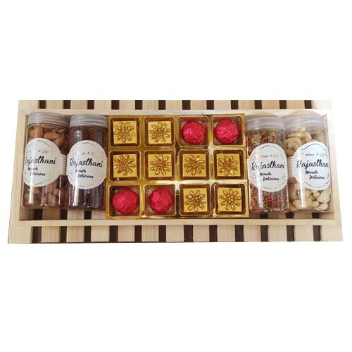 Luscious Chocolate N Dry Fruits Tray Luscious Chocolate N Dry Fruits Tray