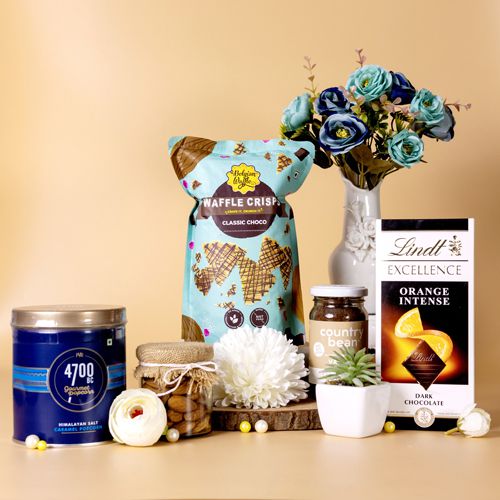 Gourmet Popcorn N Chocolate Gift Hamper