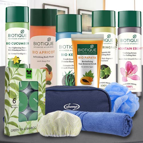 Refreshing Biotique Spa Hamper