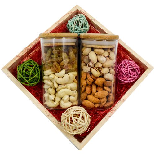 Crispy Dry Fruit Celebration Gift Tray