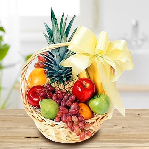 Zesty Fresh Fruits Basket