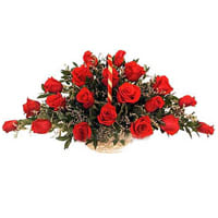 Lovely Arrangement of Archangelic Red Roses