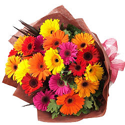 Attractive Bouquet of Mixed Gerberas