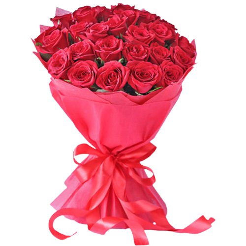 Exotic Red Roses Bouquet
