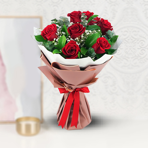 Everlasting Bouquet of Red Roses
