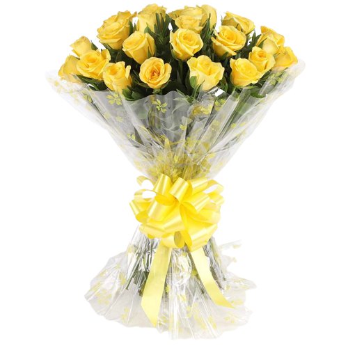 Bight Yellow Roses Bouquet