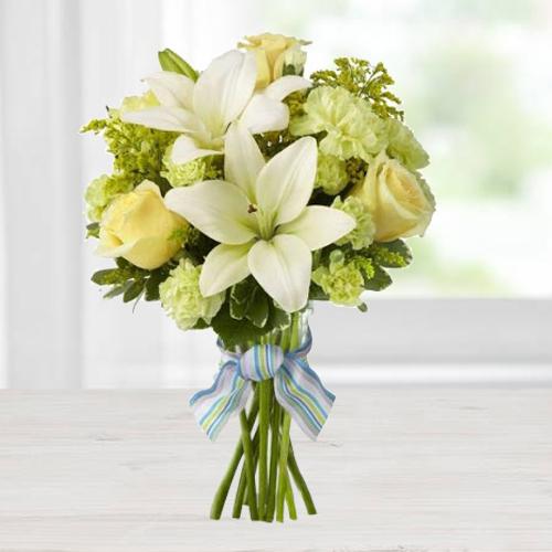 Fresh Mixed Flowers Bunch