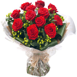 Birthday Delight Red Rose Bouquet