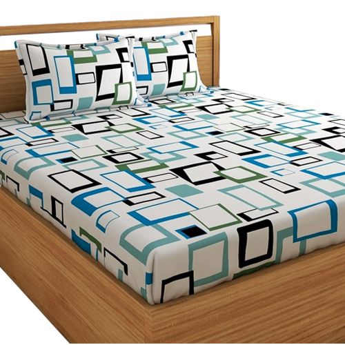 Elegant Double Bedsheet with Pillow Cover