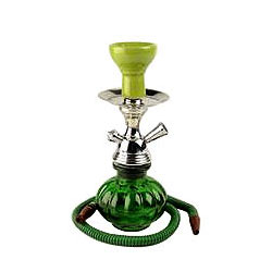 Exclusive Glass Bottom Ceramic Chillam Hookah