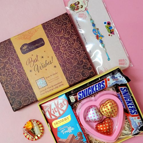 Rakhi N Chocolates Indulgence Box