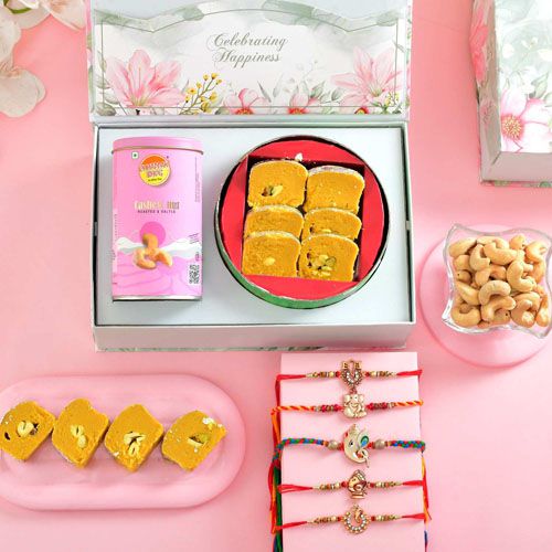 Festive Five Rakhi Combo