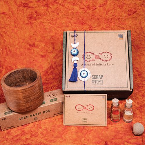 Eco Charming Rakhi Set