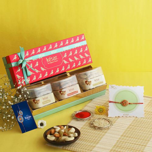 Premium Rakhi  N  Dry Fruit Box