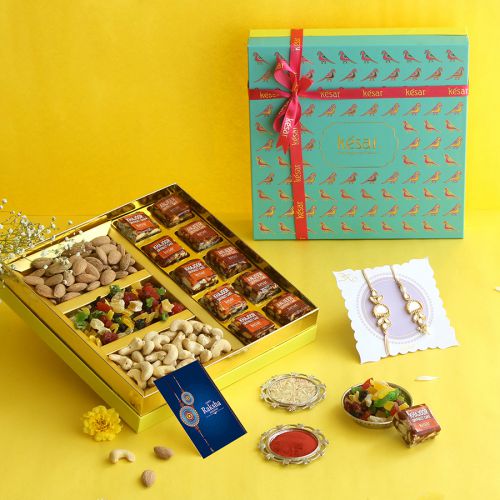 Sweet  N  Nutty Rakhi Surprise