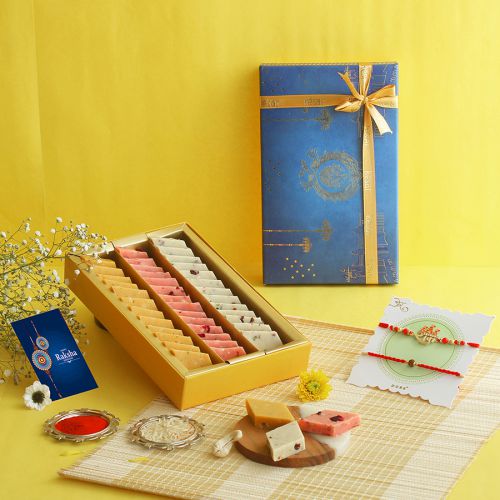 Katli Treats  N  Rakhis Combo