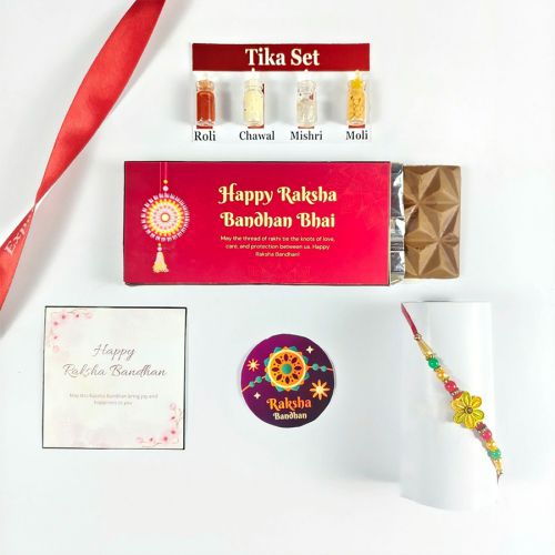 Chocolaty Rakhi Celebration Gift