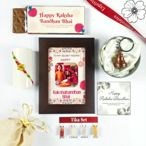 Rakhi Essentials with Blessings Gift Set