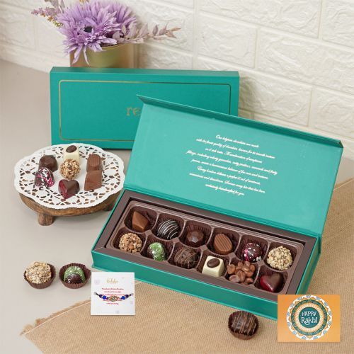 Luxurious Rakhi and Chocolate Indulgence