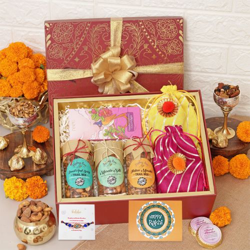 Rakhi Bites  N  Snacks Gift Pack