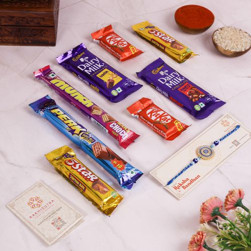 Rakhi Chocolate Cravings Gift Box