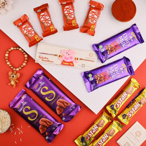 Choco Treats  N  Kids Rakhi Hamper