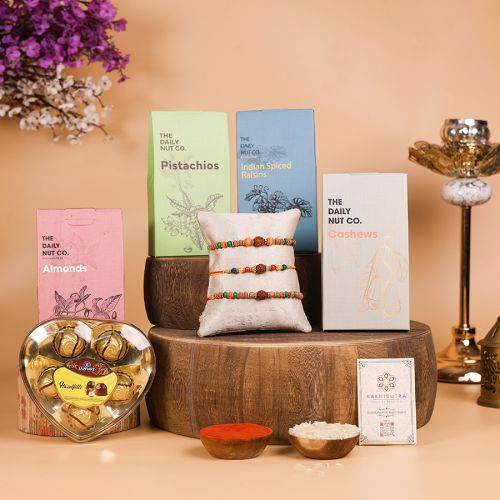 Health Centric Rakhi Celebration Set