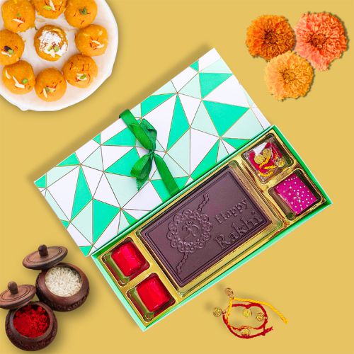 Festive Rakhi Chocolate Gift Hamper