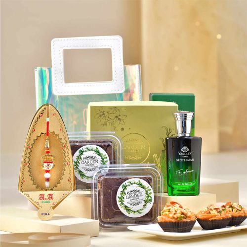 Sweet Rakhi Surprise Gift Bag