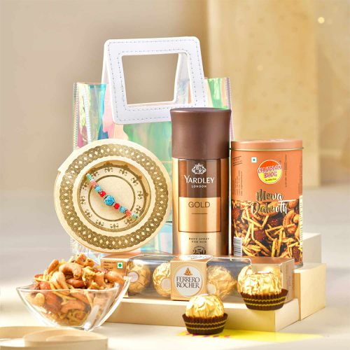 Gourmet Rakhi Surprise Gift Set