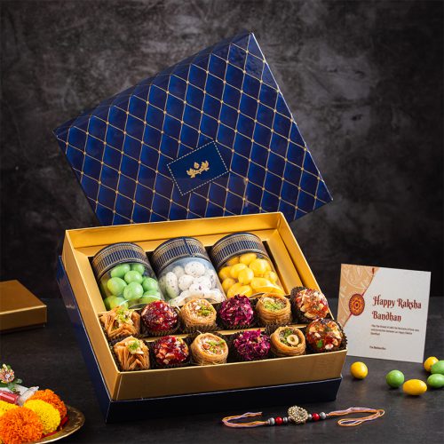 Luxurious Rakhi Delight Box