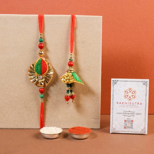Heartfelt Bhaiya Bhabi Rakhi Gift