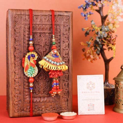 Chic Bhaiya Bhabi Rakhi Gift Set