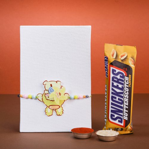 Trendy Kids Rakhi & Snickers Duo