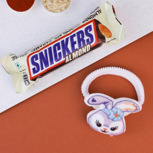Rabbit Rakhi Snickers Surprise