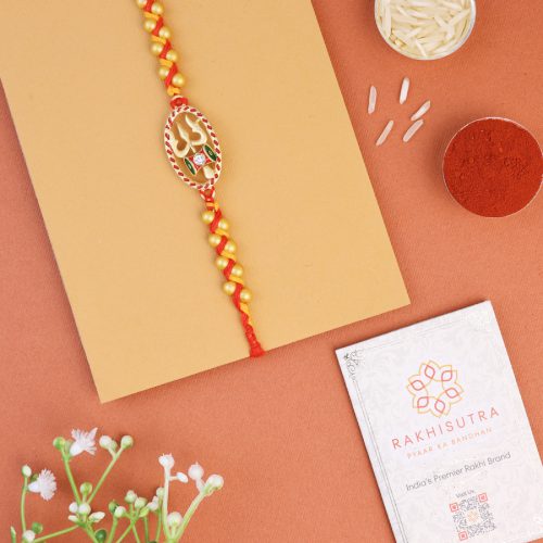 Sacred Trishul Rakhi Celebration Set