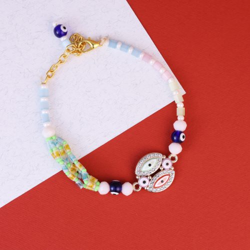 Charming Evil Eye Rakhi Ensemble