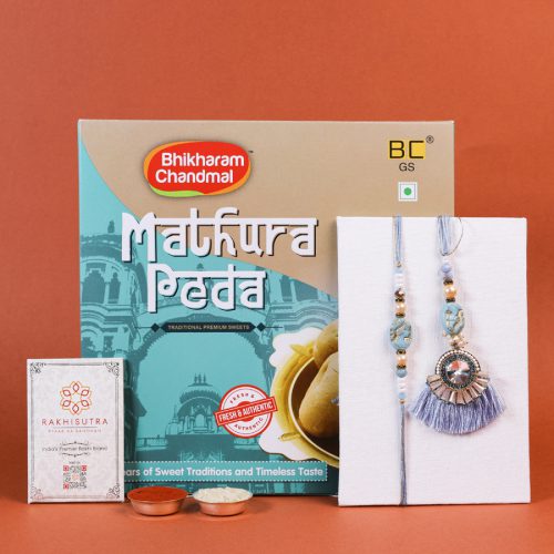 Rakhi & Peda Celebration Set