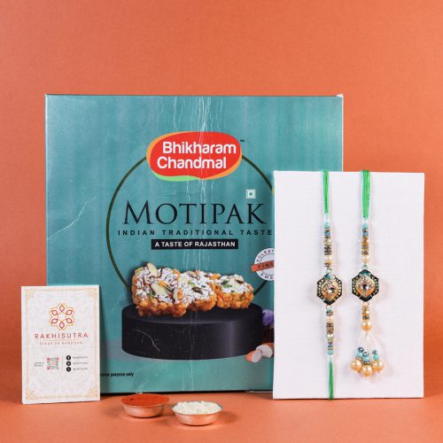 Rakhi & Moti Pak Gift Hamper
