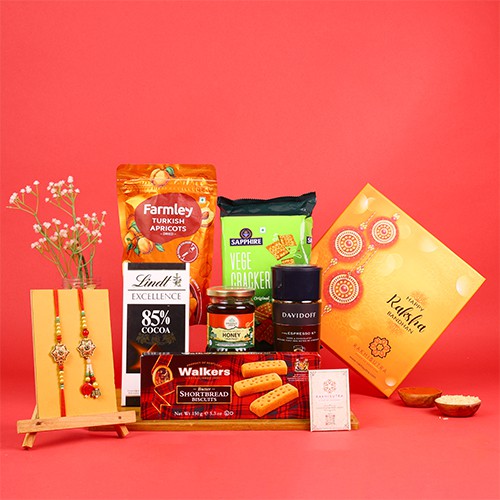 Bhaiya & Bhabhi Rakhi Delight Hamper
