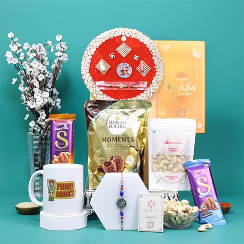 Brothers Quirky Rakhi Surprise Box