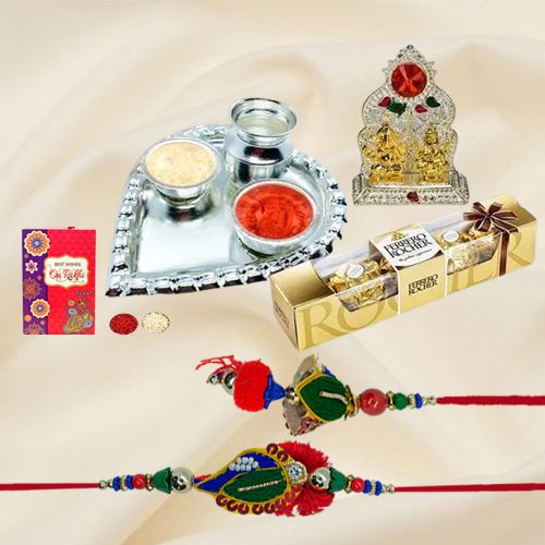 Auspicious Rakhi Gift for Bhaiya Bhabhi