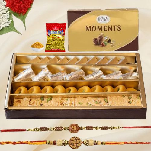 Holy Duo - Auspicious Rakhi n Sweets