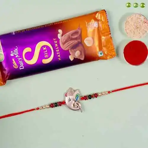 Ganesh Rakhi Combo